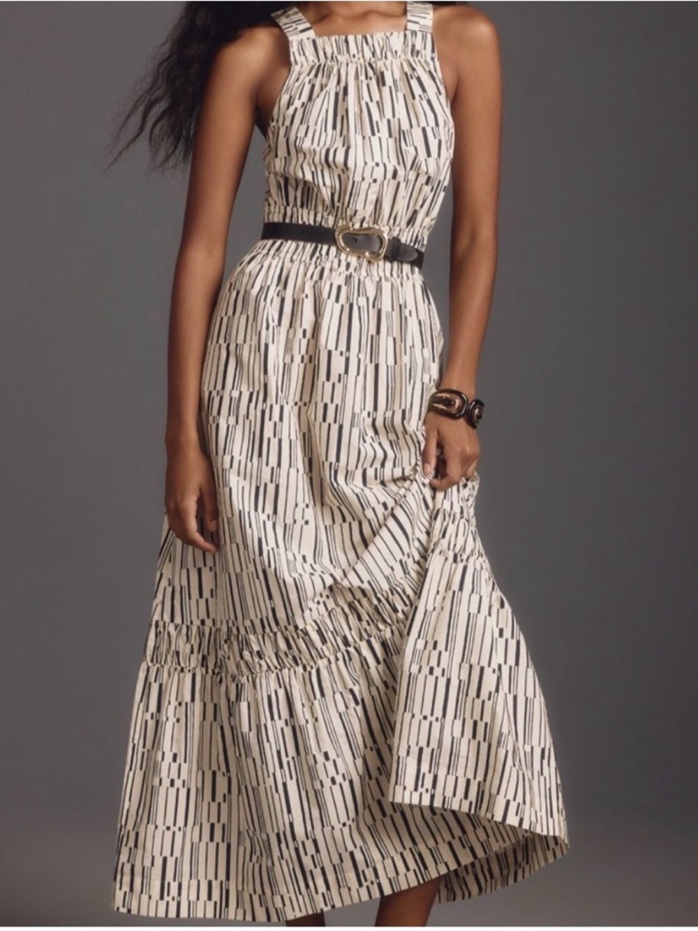 Anthropologie Somerset geometric Dress
